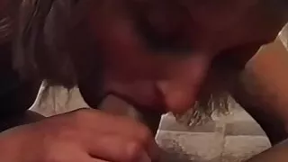 Hottie babe gets nailed in this classic videoffff