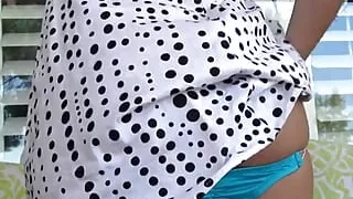 Little Bailey toying her hot wet pussy