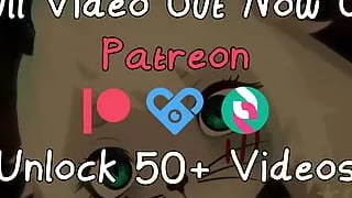 A cute femboy bunny found a sexy reindeer in his house... (chillout vr)