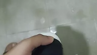 Desi boy mastubating using silicon pussy