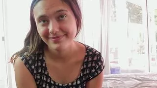 A beautiful couple gets horny and sneaks over to bang hardcore in their friends house