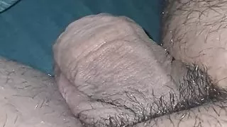 Step mom left the job unfinished and stopped handjob step son dick