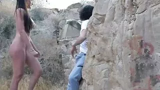 MILF Stepmom Sofie Marie Fucked By Her Stepson Outdoors