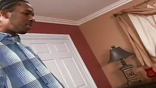 Chocolate BBW hotties Show Gurl and Skyy Black share his BBC in the hardcore threesome