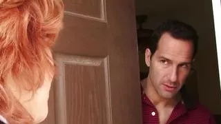 Sometimes only a horny redhead granny with a delicious pussy can satisfy a handsome man