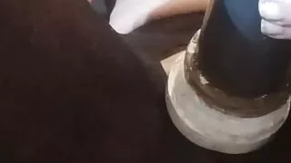 Selfpetting with DIY toys.