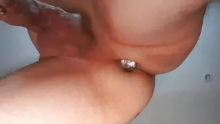 PA prince-albert  and piercings and tatoos with rosebud  in ass naked body paul for you