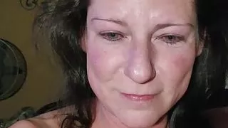 Lonely Neighbor's Wife Has to Please Herself with Clit Sucker Because She's Alone