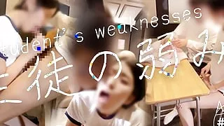 Japanese cosplay.Blowjob and creampie in the classroom. Training begins with dirty talk.(#252)