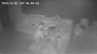 The camera captures the massage followed by the cock taken hard on the back!