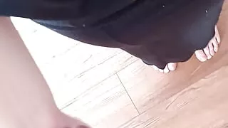 Hijab teen 18 girl cum in pussy