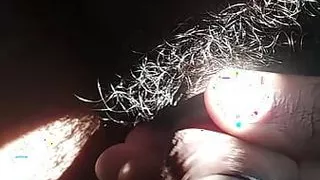 high definition  cock - rubbing my cock - smell it