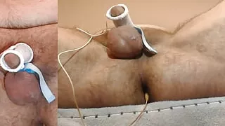 Short estim session with new gear.  I think they work.