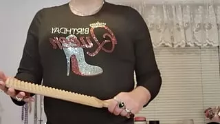 It's time for my birthday spanking!