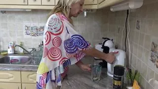 Tasting his manhood got the blonde and her milf tunnel of love yearning for sex