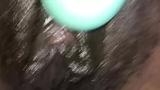 Vibrator Creampie