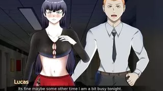 Inside Ava: From Housewife to Slut, Her First Week at Her Job She Started Fucking the Boss - Episode 2