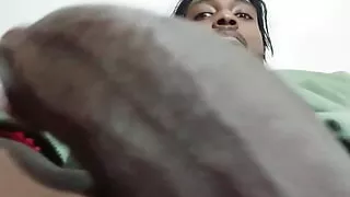 Big black huge dick