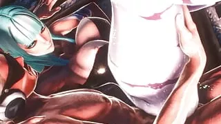 Morrigan Aensland in the Electron Temple (part 2)