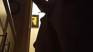 Chubby Bearded Bear Jacks Off and Cums