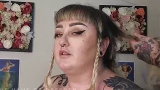 BBW Full Head Long Hair Shave Punishment Humiliation Fetish