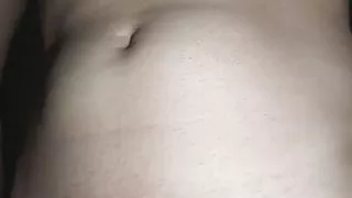 Muscular young's boy teasing show