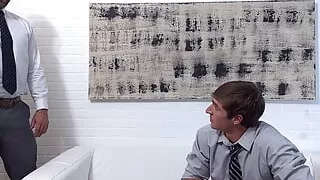 Logan N foot licked and worshipped by boss Killian Knox