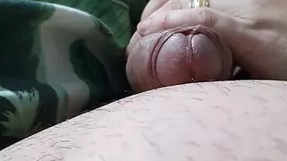 Step mom asslep with hand on step son dick in hotel room