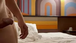 Spontaneous sex in the hotel while on the business trip
