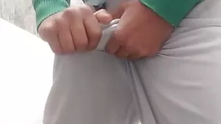 Before wedding night one cum shot in pajama