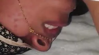 Husband Tied My Hands and Let Me Taste His Cum