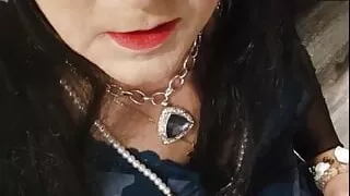 Crossdresser, Dress, Heels, High Heels, Nylon Sex, Small Cock