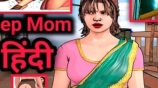 Step Mother fucked with step Son