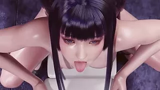 3D Compilation: Doa Marie Rose Honoka Threesome Nyotengu Dildo Ride, Mai Shiranui Doggystyle Hentai