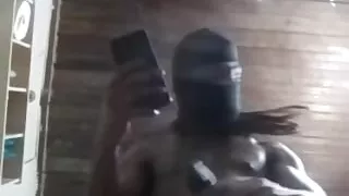 LocIslandReaper with a big dick masked underview cumshot standing