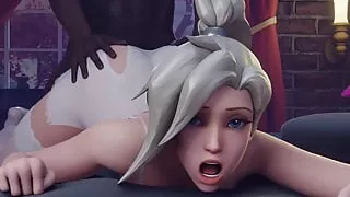 By Saveass and By honta (big hot ass makes intense moans and they squirt cum in her ass)