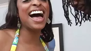 Watching her saggy tits bounce around while riding a BBC is very fun and exciting