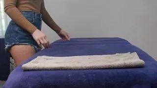 Real Massage Session Leads to Screaming Orgasms