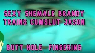 Shemale Brandy Loves Anal with Jason Follow Along with Us
