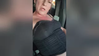 Public Masturbation With Cucumber Squirts - Hot Milf