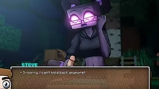 HornyCraft Minecraft Parody Hentai game PornPlay Ep.35 all minecraft girls wants to stroke Steve big cock !