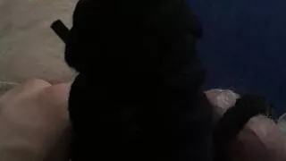 Masturbating With Bound Dick And Balls