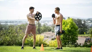 Kieran & Angelo Scene Poster on seancody with Kieran, Angelo