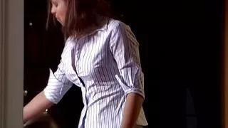 Shay Is Blonde and Horny for Cock in the Bed