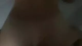 She screams when i fuck my wife with her big boobs