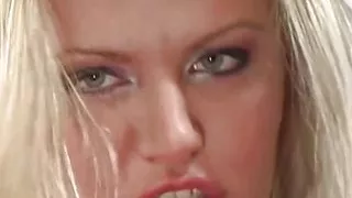 Blonde Puts a Big Stiff Shaft Between Her Big Tits While Waiting for Anal