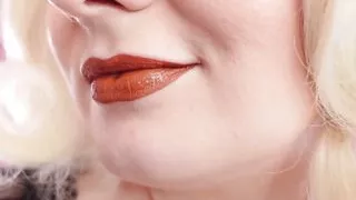 Asmr Video: Lipstick, Mesh Gloves and Lollipop (arya Grander)