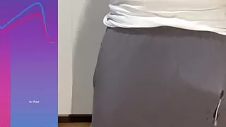 Huge hands free cumshot, prostate orgasm with anal vibrator