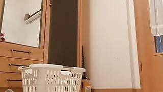 Masturbation at New Year 2024 with my big and fat cock at our Bedroom Part 3 of 3