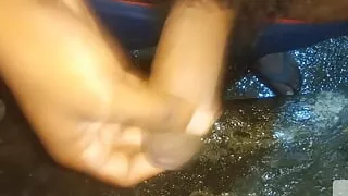 Indian boy hard masturbating cock